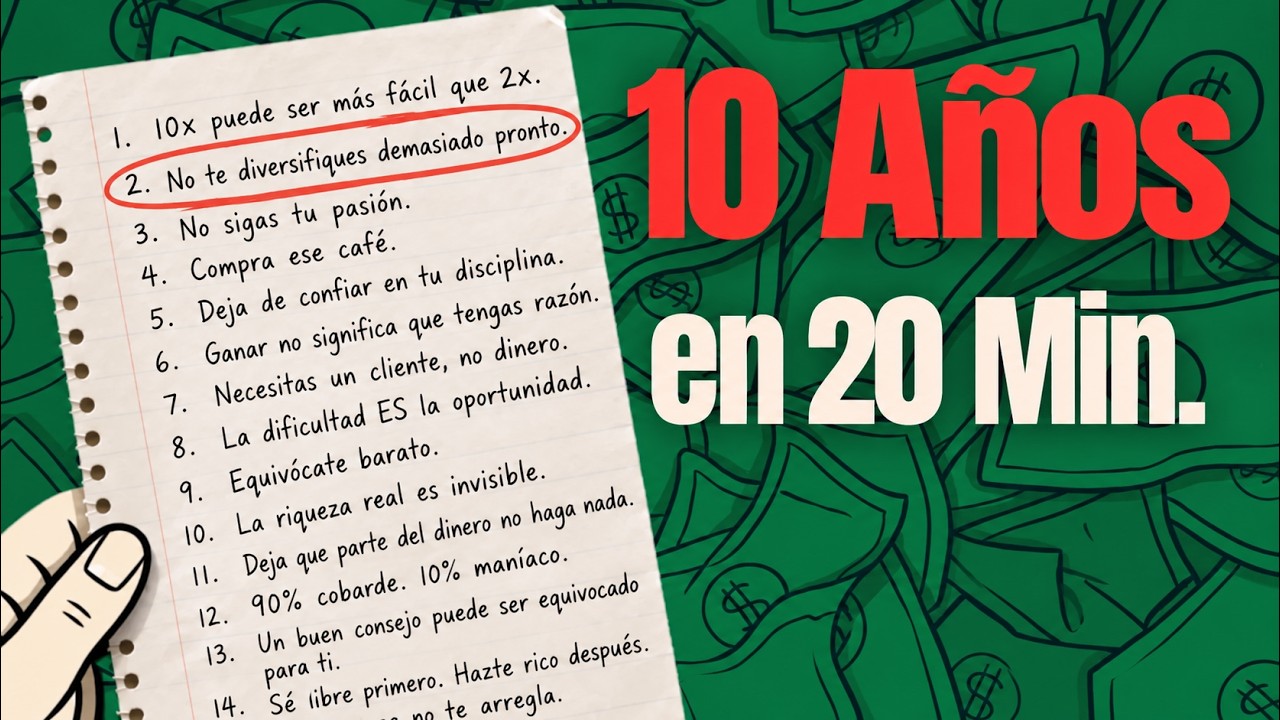 37 reglas del DINERO que ojalá hubiera sabido a los 20
