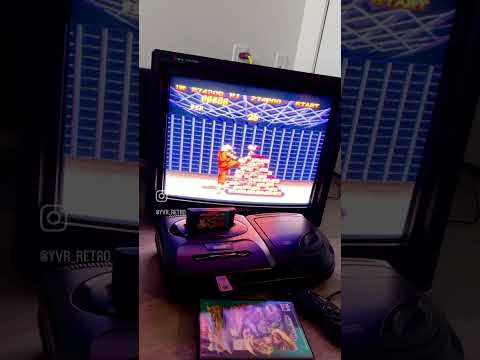 Ken smashing bricks in the Street Fighter 2 Bonus Stage!  🤜💥🧱🇺🇸