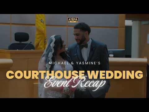 Michael & Yasmine’s Intimate Courthouse Wedding in White Plains, NY | Atèpá Media