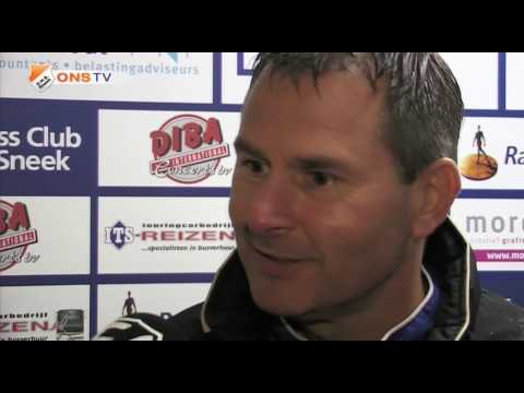 Interview met Fred de Boer en aanvoerder Leo de Wagt (ONS Sneek - VV Grijpskerk) ONStv