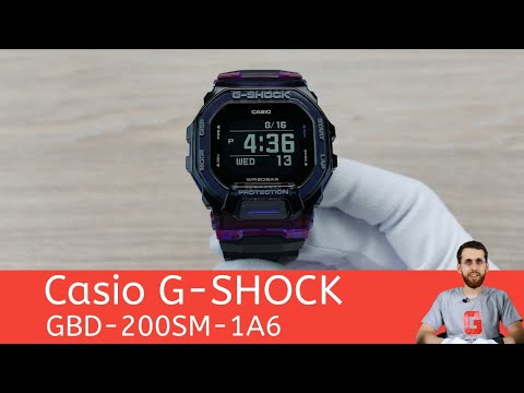 Casio G-SHOCK GBD-200SM-1A6 / Watch Review / Unboxing
