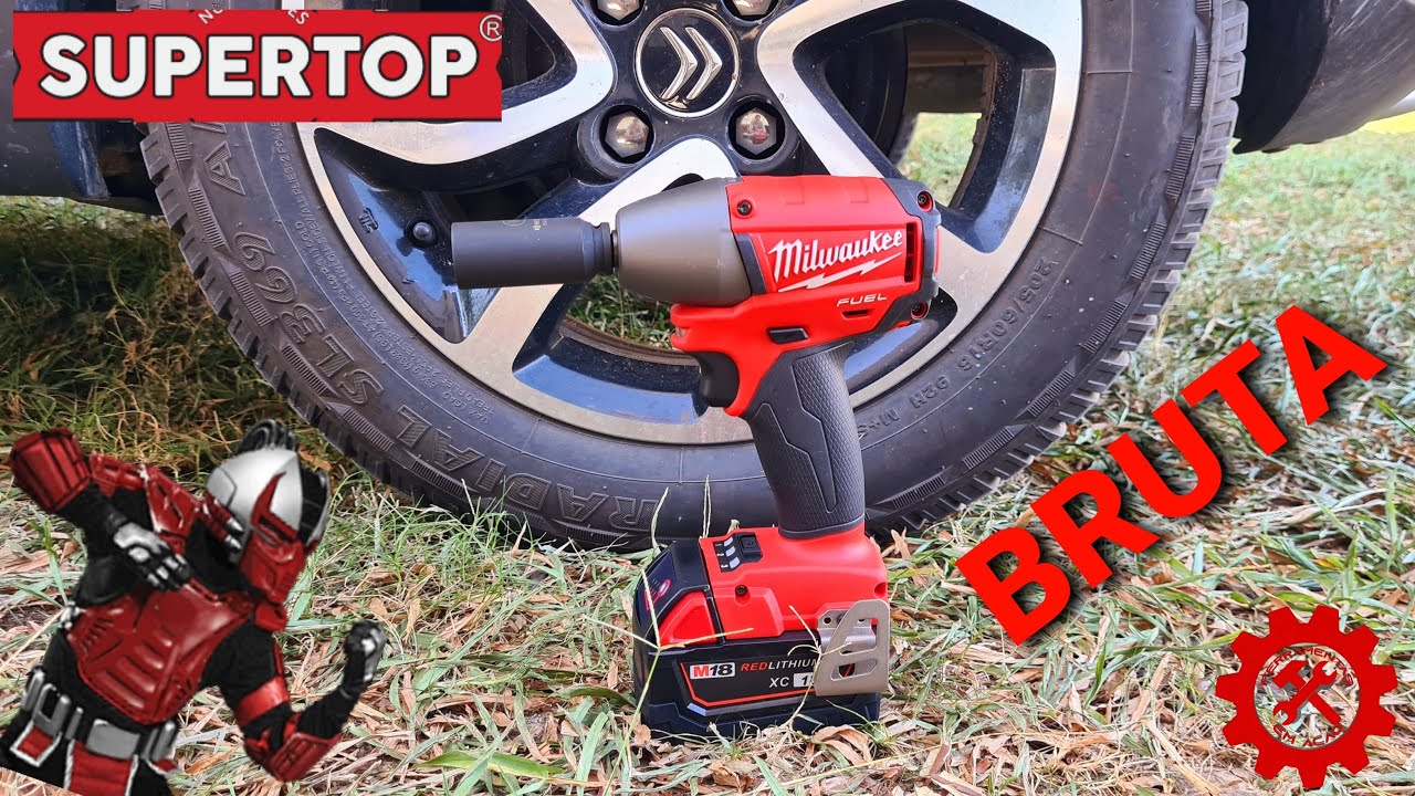 MUITO FORTE...Chave De Impacto Milwaukee 18v 2654 (Impact Wrench) Parafusadeira FUEL M18