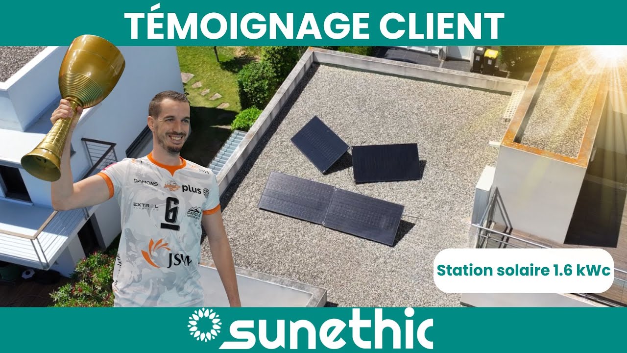 Avis clients Sunethic : Station Solaire Plug And Play Autoconsommation, 4 Panneaux (1.6 kWc)