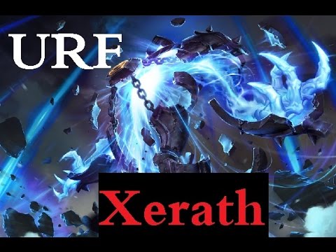 League of Legends Ultra Rapid Fire (urf) Xerath  2016