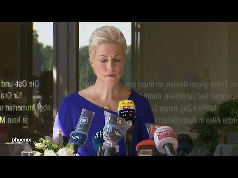 PK mit Manuela Schwesig (SPD), Ministerpräsidentin von Mecklenburg-Vorpommern