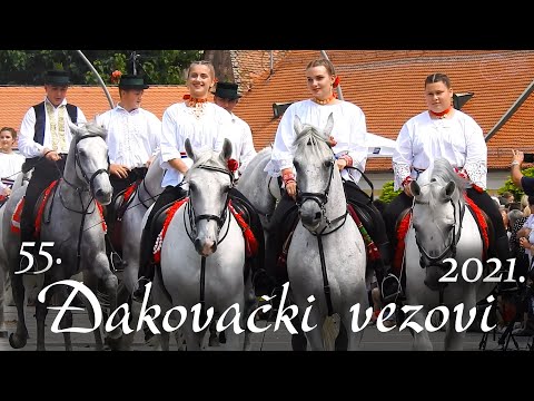Đakovo - Croatia - 55. Đakovači vezovi 🎵 Povorka 2021