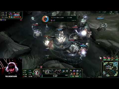 [JackeyLove Jinx POV vs Jiumeng Kaisa] LPL Spring 2021 - Team WE vs TOP Esports - Partial Game 1
