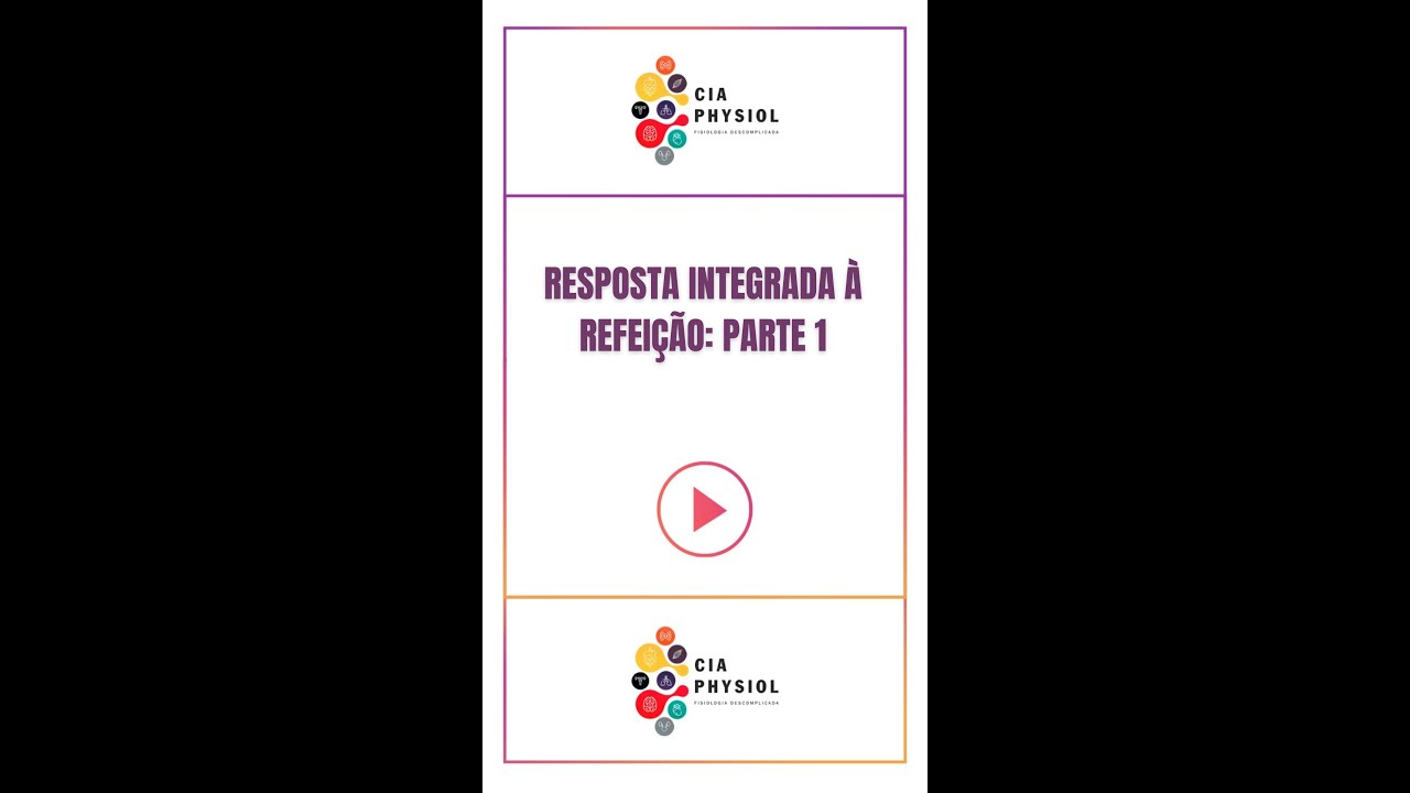Resposta integrada à refeição   parte 1
