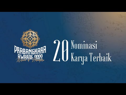20 Nominasi Karya Terbaik Prabangkara Awards 2022
