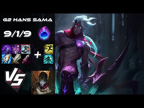 G2 Esports Hans Sama BOTTOM Varus vs Jhin - EU Challenger Patch 25.S1.7