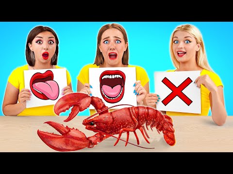 Beißen, Lecken oder Nichts Challenge #4 | Streich Kriege von Multi DO Food Challenge