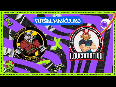 RADIOACTIVE X CRAZY | FÚTBOL SALA MASCULINO - CUARTOS DE FINAL | JUEGOS INTERATLETICOS UFOP 2025