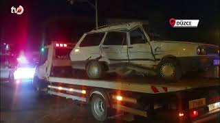 Kavşakta Otomobil İle Minibüs Çarpıştı 3 Yaralı