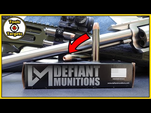 MAD PIG Meets The BFR!....Defiant Munitions 45-70 TCX AMMO Test!