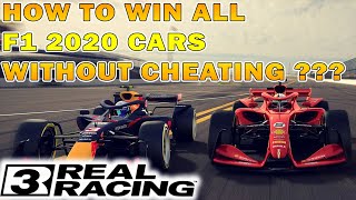 How to Win all F1 2020 Cars in Real Racing 3 without Cheating - Very easy