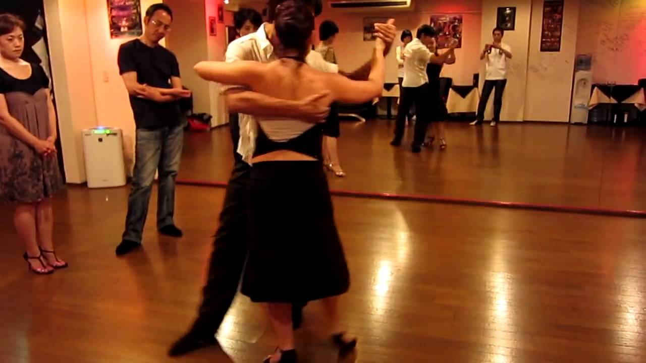 Celeste Rey y Sebastian Nieva lesson 4/july/2010 at Nagoya Japan