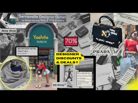 My 1st BALENCIAGA BAG! 🤯 Milan Serravalle Outlet: “Only” a Lakh Off?! 💎LUXURY 4 less SHOPPING Haul💲💵