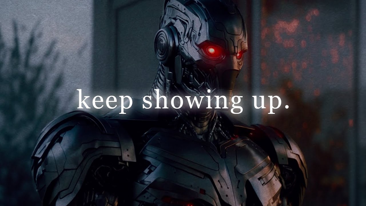 just keep showing up.