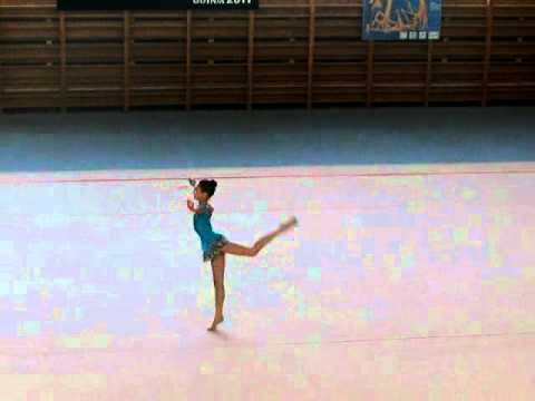 Gimnastyka maczugi Angela Kosoulieva EOOM 2011