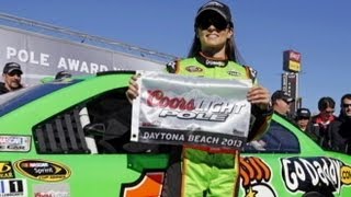 Danica Patrick Wins Pole Position for Daytona 500