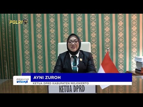KETUA DPRD MOJOKERTO BERIKAN APRESIASI ATAS DEDIKASI POLRI