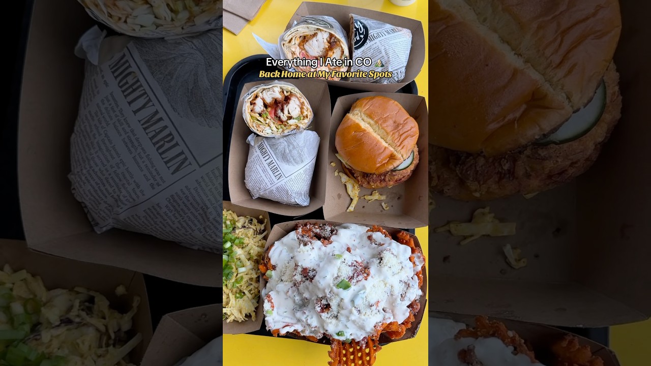 attempting to eat at all the best Colorado spots in a week… #colorado #travelvlog #foodreview