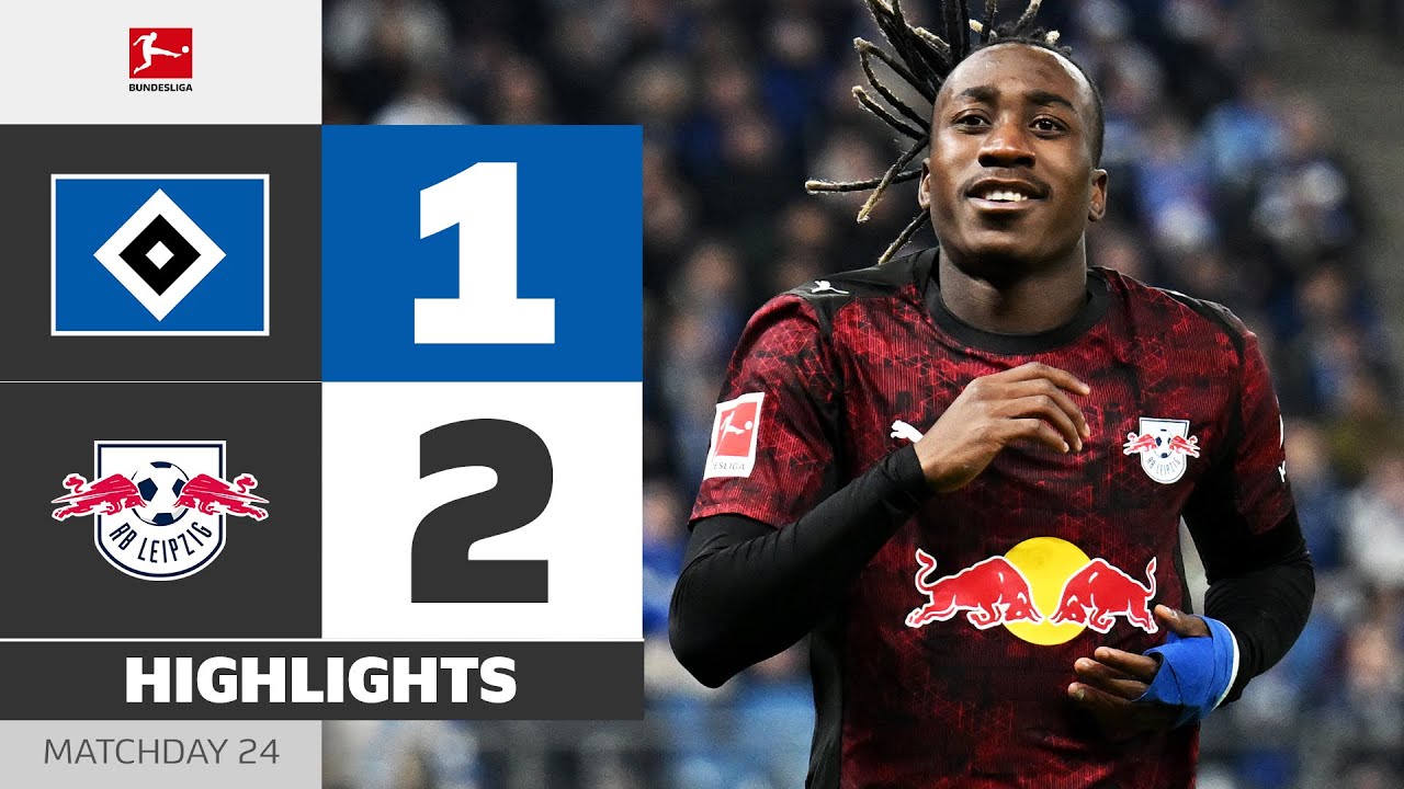 Hamburger SV vs RB Leipzig Highlights
