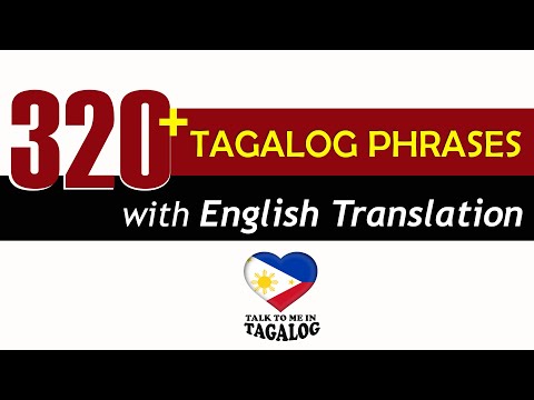 320+ ENGLISH-TAGALOG SENTENCE TRANSLATION | Speaking Tagalog for 24 Hours 🇵🇭