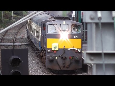 Emerald Isle Express - IE 078 + RPSI Cravens - Sydney Parade, Dublin