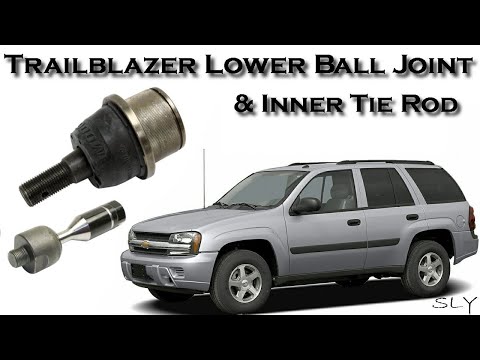 How to Step by Step Lower Ball Joint & Inner Tie Rod Replacement on Chevy Trailblazer