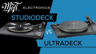 Video thumbnail for MoFi StudioDeck vs. MoFi UltraDeck Turntable Comparison by Audio Advice