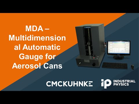 Video do MDA – Medidor Automático Multidimensional para Aerossóis