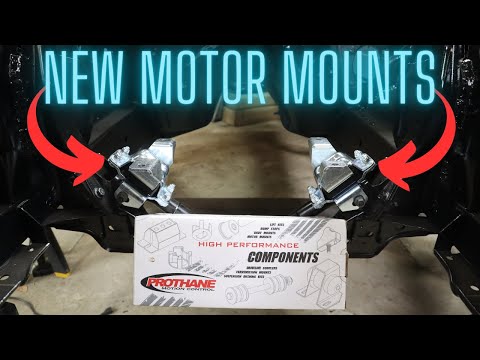 1965-1972 Ford Mustang Prothane Motor Mounts - Project Clara - EP. 24