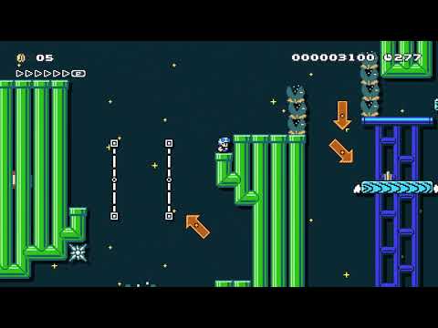 ★munchers platforming★ #Tj# by ちGin-samaさ 🍄Super Mario Maker 2 ✹Switch✹ #bru