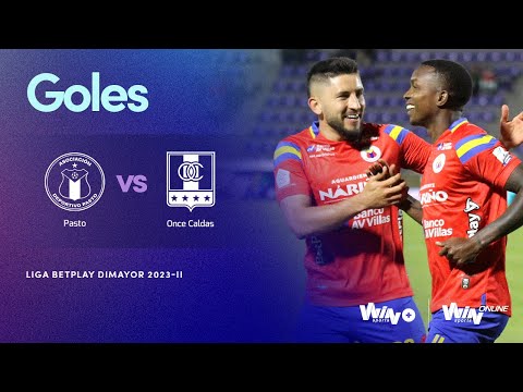 Pasto vs. Once Caldas (goles) | Liga BetPlay Dimayor 2023- 2 | Fecha 8