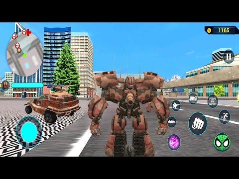 Unlocking Boneerusher The Transformers Robot Car Jet Bike Transformation Game #8 - Android Gameplay
