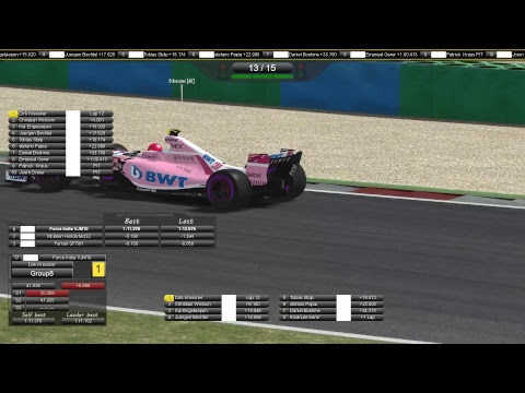 Testrennen der Formel1-Liga.de in Magny Cours 05.03.2018 21 Uhr