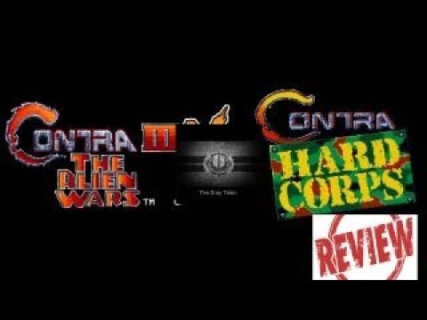 RETRO RECALL! - CONTRA III: THE ALIEN WARS AND CONTRA HARD CORPS- THE GRAY TALON'S REVIEW!
