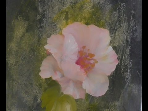 The Beauty of Oil Painting, Mini Delights Youtube shows, Episode 1 "Poppy"