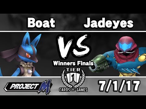 Tier 1 July 2017: Boat (Lucario) vs. Frost | Jadeyes (Samus) - WFs