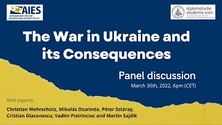 The War in Ukraine and its Consequences