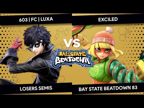 Bay State Beatdown 83 - FC | 603 | Luxa (Joker) vs Exciled (Min Min) - Losers Semis