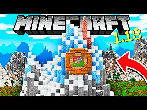 THE HOUSE INSIDE THE MOUNTAINS OF MINECRAFT