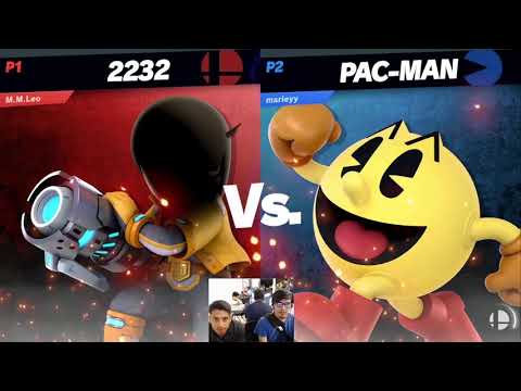 Losers Top 8 - MM Leo (Mii Gunner) vs Marley (Pac Man)