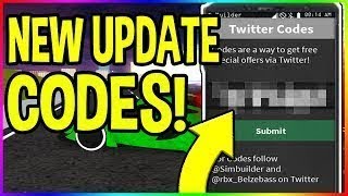 Vehicle Simulator Roblox Codes 2019 New Update January ฟร ว ด โอ - all codes roblox vehicle simulator 2019
