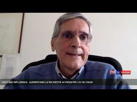 VACCINO INFLUENZA:  AUMENTANO LE RICHIESTE AI PEDIATRI | 21/10/2020