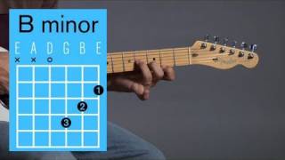 How to Play a B Minor Open Chord | Guitar Lessons
