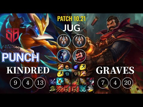SB Punch Kindred vs Graves Jungle - KR Patch 10.21