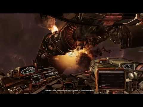 X Rebirth - Battle between a Xenon K Destroyer and a Taranis