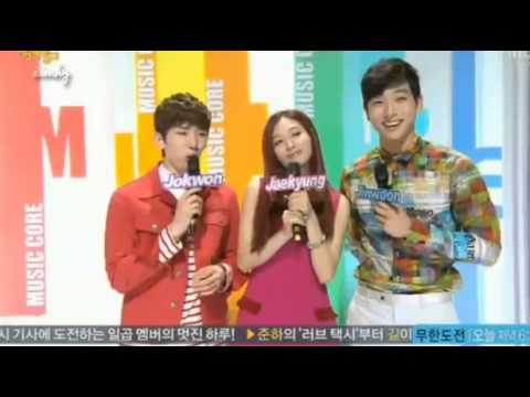 [HD] 130309 MC 2am JoKwon Jinwoon Rainbow Jaekyung Cut 5 @ Music Core